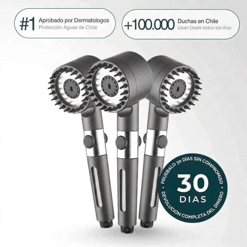 3x Cabezal de Ducha