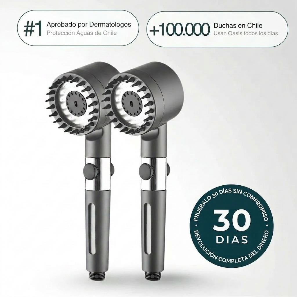 2x Cabezal de Ducha